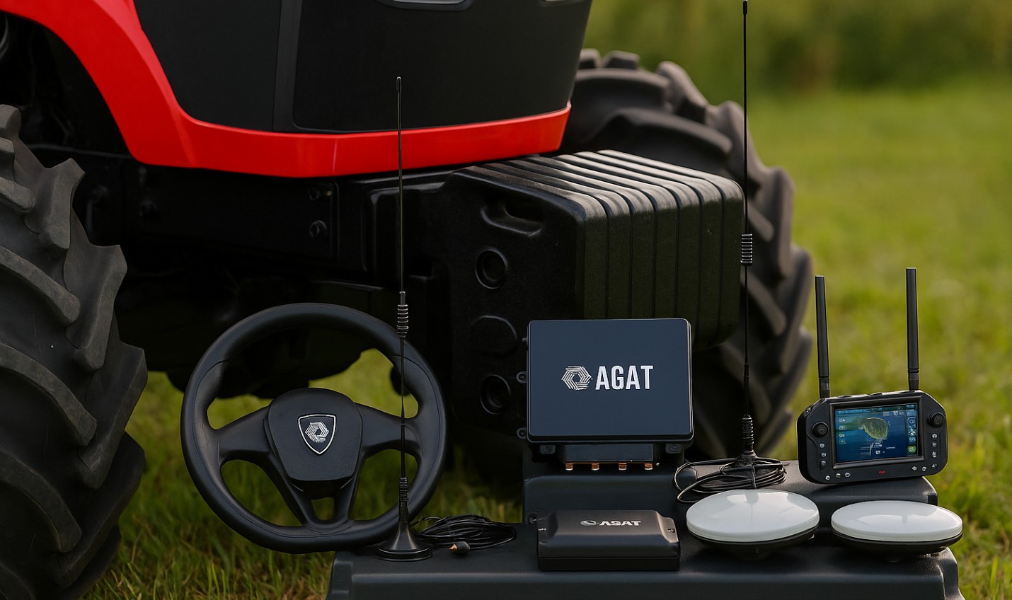 Трактор із автопілотом AGAT VISION